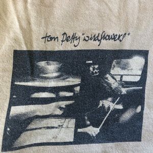 Men’s Tom petty T-shirt wildflower tour 1995 large